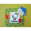 lovly cheap solid wood photo frame for kids or promotional